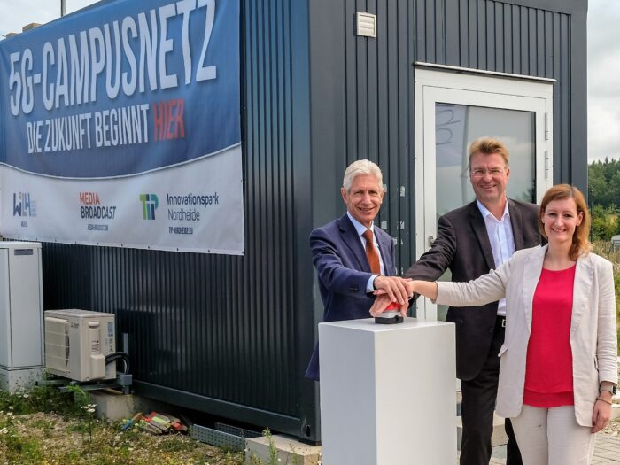 5G-Reallabor im TIP Innovationspark Nordheide eröffnet